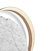 Накладной светильник Imperiumloft Ecl1pse G1nger and Jagger 44.943 цвет плафона/подвески Белый, цвет арматуры Латунь-3