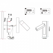 Бра Imperiumloft Chelsom 44,949 цвет плафона/подвески Латунь, цвет арматуры Латунь-1