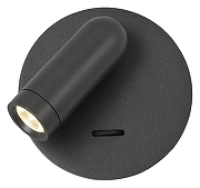 Бра Favourite Bedside 4499-1W цвет плафона/подвески Серый, цвет арматуры Серый