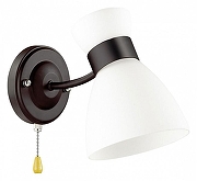 Бра Lumion Wilma 4534/1W цвет плафона/подвески Белый, цвет арматуры Черный