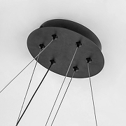 Подвесной светильник Favourite Spillet 4588-6P цвет плафона/подвески Белый, Черный, цвет арматуры Черный-6