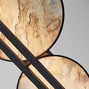 Накладной светильник Favourite Tallar 4593-2W цвет плафона/подвески Бежевый, цвет арматуры Черный-2