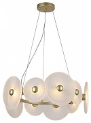 Подвесной светильник F-promo Arctium 4605-8P цвет плафона/подвески Прозрачный, цвет арматуры Золото-2