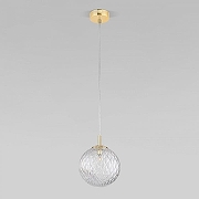 Подвесной светильник TK Lighting Cadix 4609 Cadix Gold цвет плафона/подвески Прозрачный, цвет арматуры Золото-1