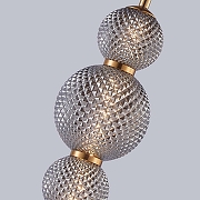 Подвесной светильник F-promo Kiran 4611-1P цвет плафона/подвески Дымчатый, цвет арматуры Черный-2