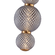 Подвесной светильник F-promo Kiran 4611-1P цвет плафона/подвески Дымчатый, цвет арматуры Черный-3