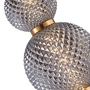 Подвесной светильник F-promo Kiran 4611-1P цвет плафона/подвески Дымчатый, цвет арматуры Черный-5