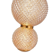 Подвесной светильник F-promo Kiran 4612-1P цвет плафона/подвески Оранжевый, цвет арматуры Латунь-3