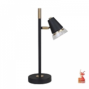 Настольная лампа F-promo Trandy 4618-1T цвет плафона/подвески Прозрачный, Хром, цвет арматуры Черный