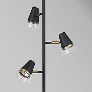 Торшер F-promo Trandy 4618-3F цвет плафона/подвески Прозрачный, Хром, цвет арматуры Черный-2