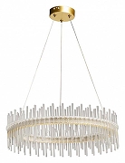 Подвесной светильник De City Арман 462011801 цвет плафона/подвески Прозрачный, цвет арматуры Золото