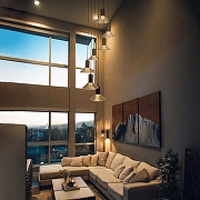 Подвесной светильник F-promo Feris 4622-7P цвет плафона/подвески Черный, цвет арматуры Черный-2