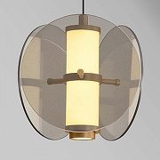Подвесной светильник Favourite Fada 4625-1P цвет плафона/подвески Светло-серый, цвет арматуры Латунь-2