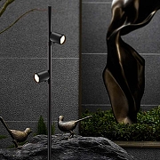 Ландшафтный светильник Favourite Securitas 4638-2F цвет плафона/подвески Черный, цвет арматуры Черный-3