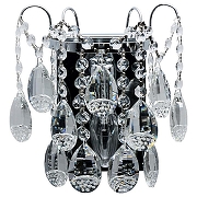 Бра De City Бриз 23 464028901 цвет плафона/подвески Прозрачный, цвет арматуры Хром