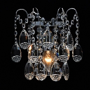 Бра De City Бриз 23 464028901 цвет плафона/подвески Прозрачный, цвет арматуры Хром-2