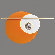 Накладной светильник Velante 465 465-071-03 цвет плафона/подвески Белый, цвет арматуры Оранжевый, Белый, Золото