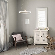 Подвесной светильник F-promo Bardy 4653-1P цвет плафона/подвески Белый, цвет арматуры Белый-4