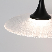 Бра Favourite Wilet 4656-1W цвет плафона/подвески Прозрачный, цвет арматуры Черный-3