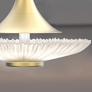 Подвесной светильник Favourite Wilet 4657-1P цвет плафона/подвески Прозрачный, цвет арматуры Золото-3