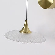 Бра Favourite Wilet 4657-1W цвет плафона/подвески Прозрачный, цвет арматуры Золото-5