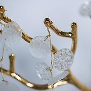 Накладной светильник De City Лайма 6 467022102 цвет плафона/подвески Прозрачный, цвет арматуры Золото-3