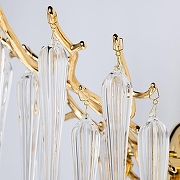 Накладной светильник De City Лайма 7 467022202 цвет плафона/подвески Прозрачный, цвет арматуры Золото-3