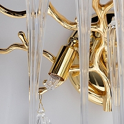 Накладной светильник De City Лайма 7 467022202 цвет плафона/подвески Прозрачный, цвет арматуры Золото-5