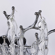 Бра MW-Light Лайма 12 467023902 цвет плафона/подвески Прозрачный, цвет арматуры Хром-3