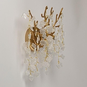 Накладной светильник De City Лайма 15 467024702 цвет плафона/подвески Прозрачный, цвет арматуры Золото-2