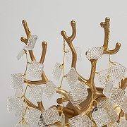 Накладной светильник De City Лайма 15 467024702 цвет плафона/подвески Прозрачный, цвет арматуры Золото-3