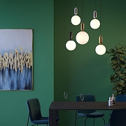 Подвесной светильник Odeon Light Ok1a 4671/1 цвет плафона/подвески Белый, цвет арматуры Черный-4