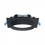 Встраиваемый светильник Favourite Umbra 4673-1U цвет плафона/подвески Черный, цвет арматуры Черный-1