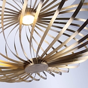 Подвесной светильник Favourite Spring 4680-1P цвет плафона/подвески Золото, цвет арматуры Латунь-3