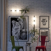 Бра Odeon Light Flower 4681/2W цвет черный-3