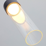 Подвесной светильник Favourite Outdoor 4703-1P цвет плафона/подвески Прозрачный, цвет арматуры Серый-3