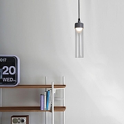 Подвесной светильник Favourite Outdoor 4703-1P цвет плафона/подвески Прозрачный, цвет арматуры Серый-7