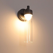 Бра Favourite Outdoor 4703-1W цвет плафона/подвески Прозрачный, цвет арматуры Серый-3