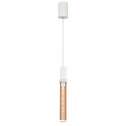 Подвесной светильник Favourite Gordon 4717-1P цвет плафона/подвески Коньячный, цвет арматуры Белый-1