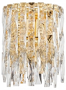 Накладной светильник Favourite Robby 4722-2W цвет плафона/подвески Прозрачный, цвет арматуры Золото