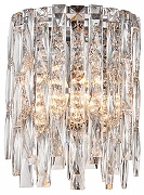 Накладной светильник Favourite Robby 4723-2W цвет плафона/подвески Прозрачный, цвет арматуры Хром-1