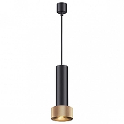 Подвесной светильник Odeon Light Afra 4741/5L цвет плафона/подвески Черный, Золото, цвет арматуры Черный