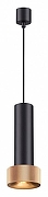 Подвесной светильник Odeon Light Afra 4741/5L цвет плафона/подвески Черный, Золото, цвет арматуры Черный-1