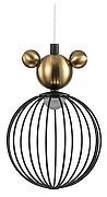 Подвесной светильник F-promo Mouse 4748-1P цвет плафона/подвески Черный, цвет арматуры Черный