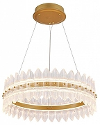 Подвесной светильник Favourite Mirabella 4754-5P цвет плафона/подвески Прозрачный, цвет арматуры Латунь-2