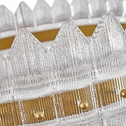 Подвесной светильник Favourite Mirabella 4754-5P цвет плафона/подвески Прозрачный, цвет арматуры Латунь-4