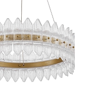 Подвесной светильник Favourite Mirabella 4754-5P цвет плафона/подвески Прозрачный, цвет арматуры Латунь-5