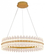 Подвесной светильник Favourite Mirabella 4754-7P цвет плафона/подвески Прозрачный, цвет арматуры Латунь-2