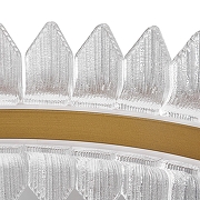 Подвесной светильник Favourite Mirabella 4754-7P цвет плафона/подвески Прозрачный, цвет арматуры Латунь-3