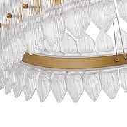 Подвесной светильник Favourite Mirabella 4754-7P цвет плафона/подвески Прозрачный, цвет арматуры Латунь-4